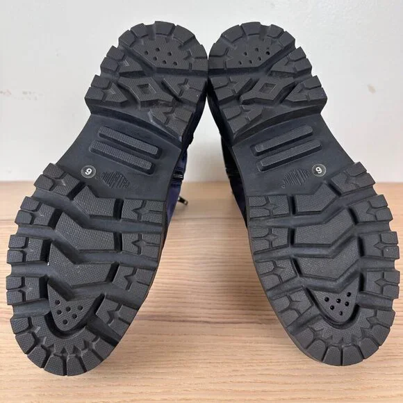 Madison Maison x Palladium Ranger Boot Women Sz 6 Vegan Navy RARE 90's $495 - Picture 12 of 15